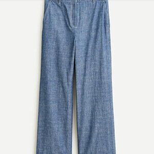 J. Crew wide leg women pants, size 4. Brand new with a tag